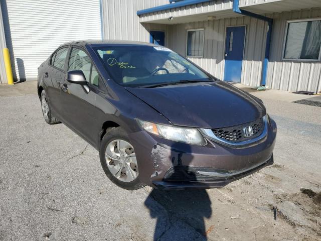 HONDA CIVIC LX 2013 with VIN 19XFB2F58DE098937 - Photo from auction