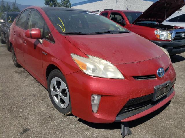 TOYOTA PRIUS 2012 with VIN JTDKN3DU5C5389735 - Photo from auction