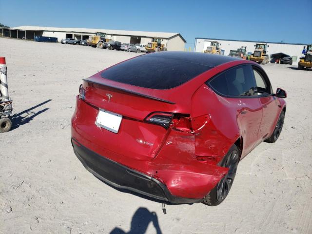 Photo 4 from auction – 2022 TESLA MODEL Y with VIN 7SAYGDEF7NF441879