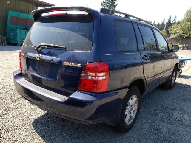 Photo 4 from auction – 2001 TOYOTA HIGHLANDER with VIN JTEHF21A410007941