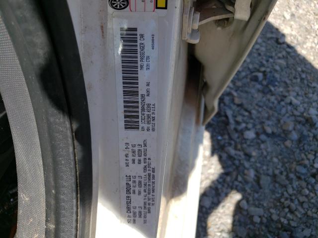 Photo 10 from auction – 2010 CHRYSLER SEBRING TO with VIN 1C3CC4FB8AN224209