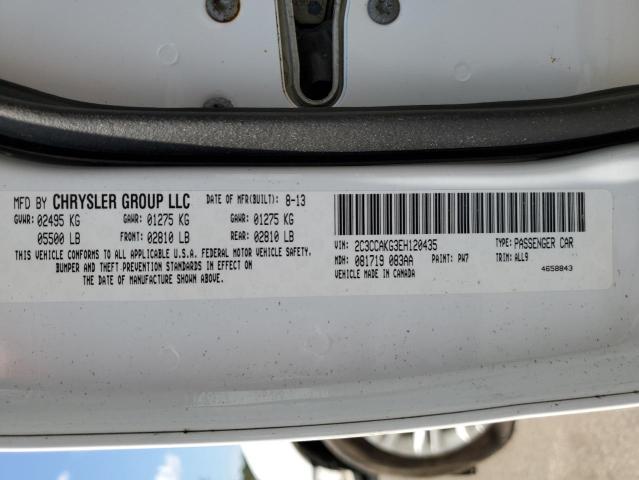 Photo 10 from auction – 2014 CHRYSLER 300C with VIN 2C3CCAKG3EH120435