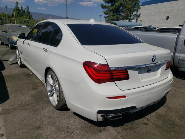 Photo 3 from auction – 2013 BMW 750 I with VIN WBAYA8C57DD227879