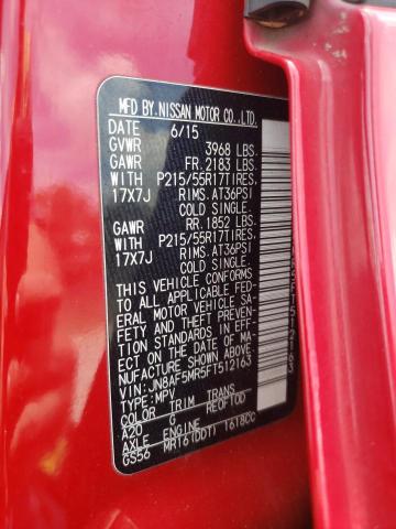 Photo 10 from auction – 2015 NISSAN JUKE S with VIN JN8AF5MR5FT512163