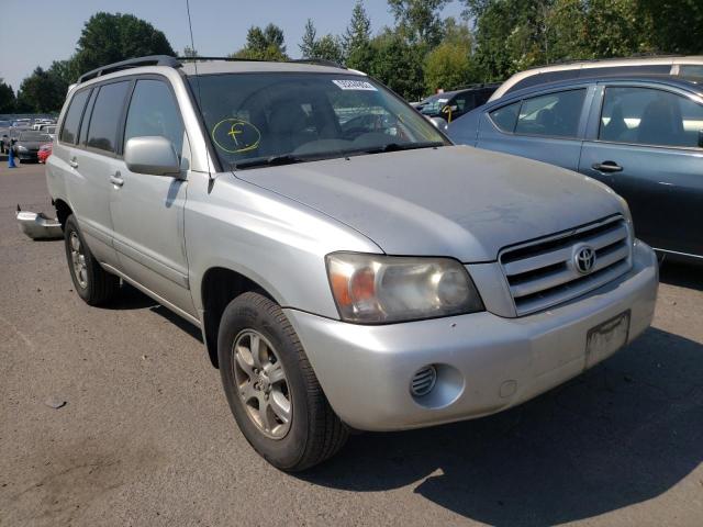 TOYOTA HIGHLANDER 2006 with VIN JTEEP21A060182940 - Photo from auction