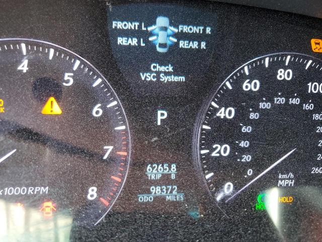 Photo 8 from auction – 2007 LEXUS LS 460 with VIN JTHBL46F775010068