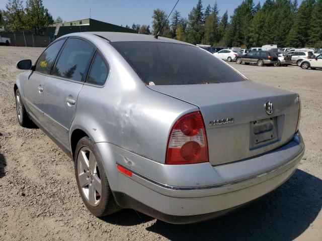 Photo 3 from auction – 2004 VOLKSWAGEN PASSAT GLS with VIN WVWPD63B44E269145