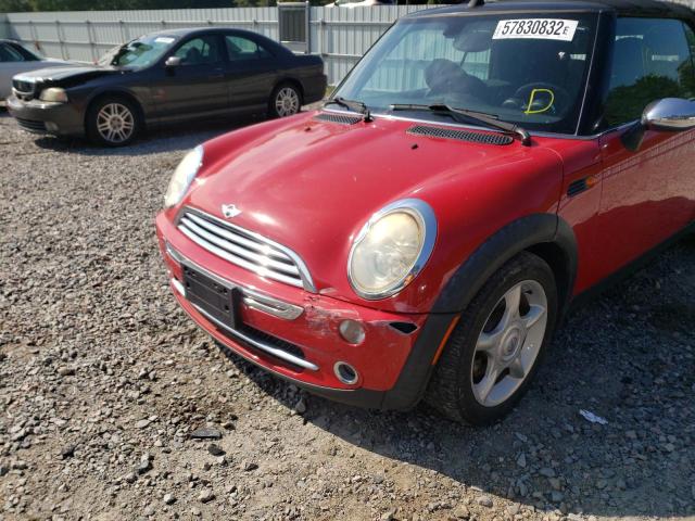 Photo 9 from auction – 2005 MINI COOPER with VIN WMWRF33425TG11756