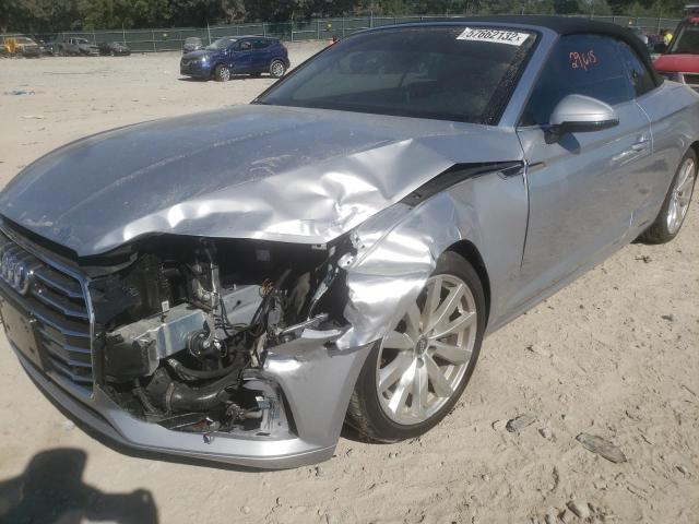 Photo 9 from auction – 2018 AUDI A5 PREMIUM with VIN WAUYNGF57JN009750