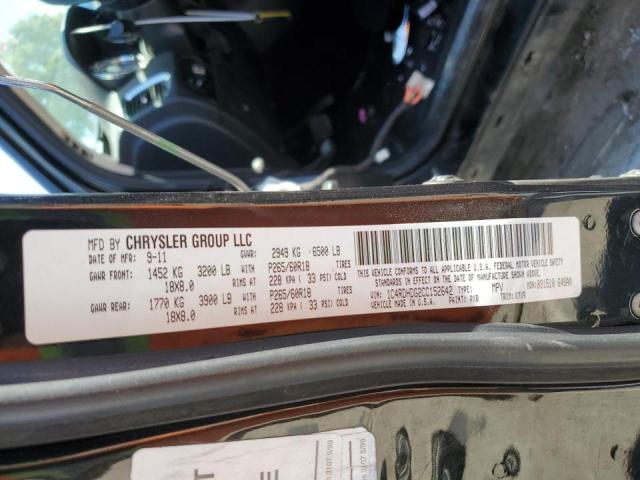 Photo 10 from auction – 2012 DODGE DURANGO CR with VIN 1C4RDHDG2CC152642