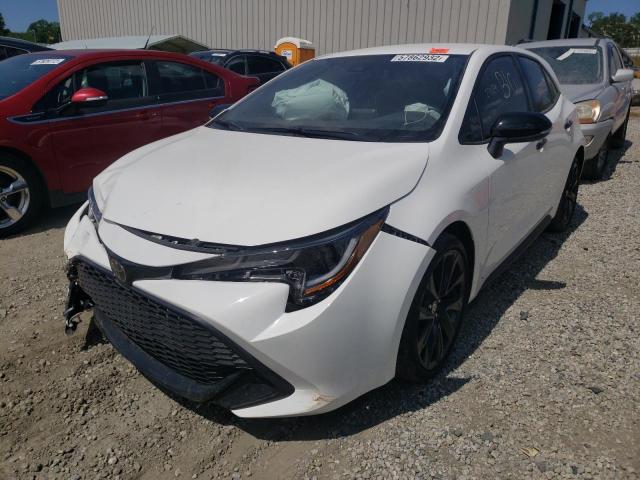Photo 2 from auction – 2022 TOYOTA COROLLA SE with VIN JTND4MBE8N3149988
