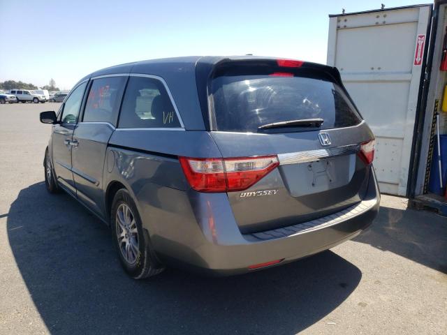 Photo 3 from auction – 2013 HONDA ODYSSEY EX with VIN 5FNRL5H66DB020040