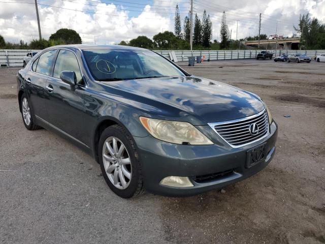 LEXUS LS 460 2007 with VIN JTHBL46F375029927 - Photo from auction