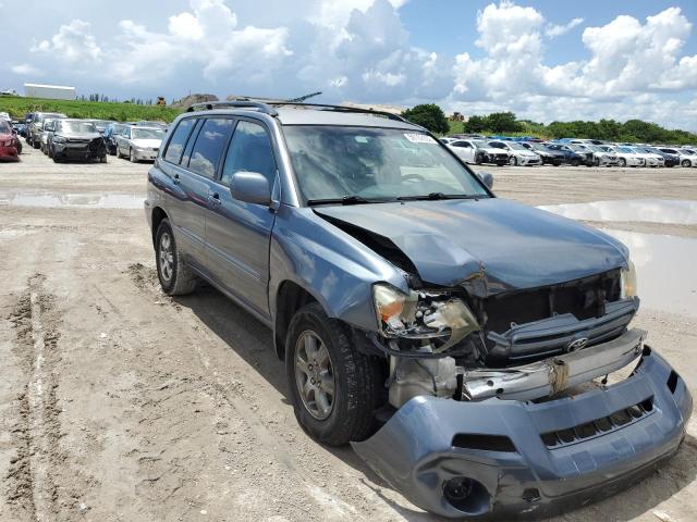 TOYOTA HIGHLANDER 2005 with VIN JTEGP21A950057474 - Photo from auction