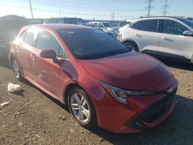 TOYOTA COROLLA SE 2019 with VIN JTNK4RBE4K3040928 - Photo from auction