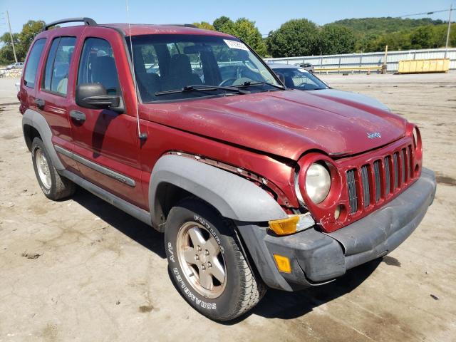 Photo 1 from auction – 2007 JEEP LIBERTY SP with VIN 1J4GK48K07W594077