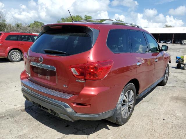 Photo 4 from auction – 2017 NISSAN PATHFINDER with VIN 5N1DR2MN0HC641504