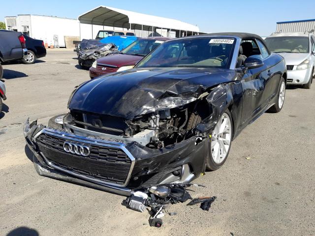 Photo 2 from auction – 2022 AUDI A5 PREMIUM with VIN WAU2AGF59NN002192