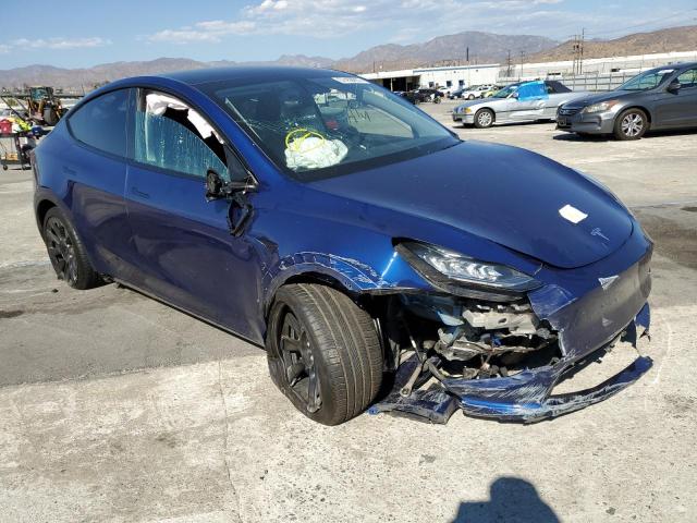 TESLA MODEL Y 2021 with VIN 5YJYGDEE7MF213335 - Photo from auction