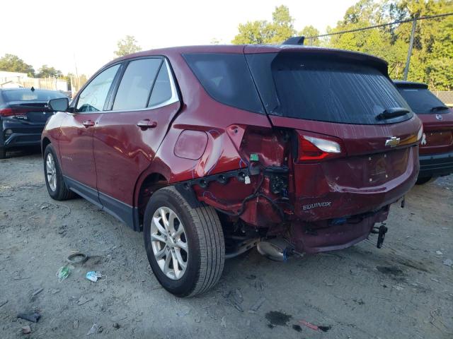 Photo 3 from auction – 2020 CHEVROLET EQUINOX LT with VIN 2GNAXKEV1L6261284