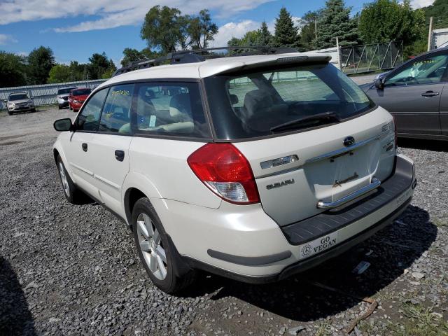 Photo 3 from auction – 2008 SUBARU OUTBACK 2. with VIN 4S4BP61C187349568