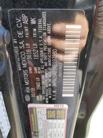Photo 10 from auction – 2019 KIA RIO S with VIN 3KPA25AB1KE197380