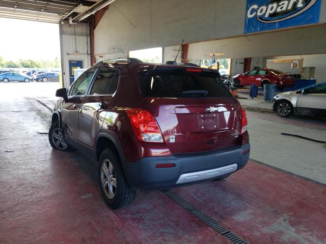 Photo 3 from auction – 2016 CHEVROLET TRAX 1LT with VIN 3GNCJPSB1GL238851