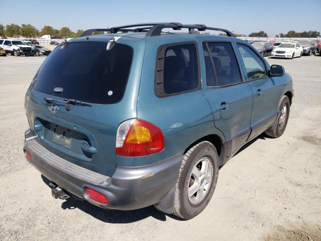 Photo 4 from auction – 2003 HYUNDAI SANTA FE G with VIN KM8SC73D13U374259