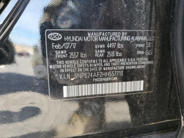 Photo 10 from auction – 2017 HYUNDAI SONATA SE with VIN 5NPE24AF2HH557713