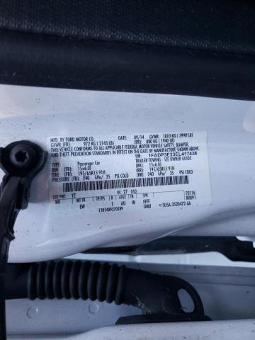 Photo 10 from auction – 2014 FORD FOCUS S with VIN 1FADP3E23EL417438