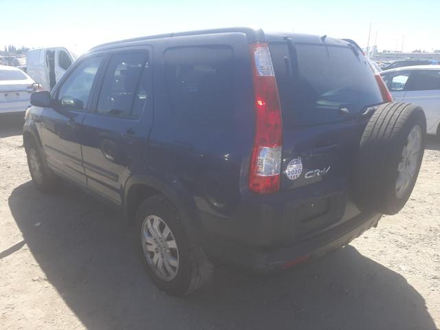 Photo 3 from auction – 2006 HONDA CR-V EX with VIN JHLRD78876C043677