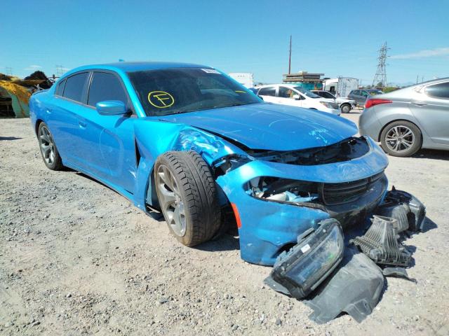 DODGE CHARGER SX 2015 with VIN 2C3CDXHG8FH742201 - Photo from auction