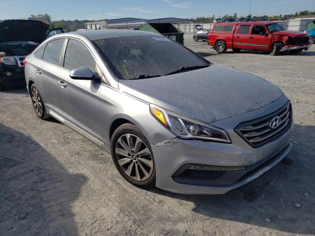 HYUNDAI SONATA SPO 2016 with VIN 5NPE34AF3GH264740 - Photo from auction