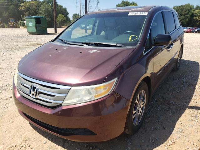 Photo 2 from auction – 2012 HONDA ODYSSEY EX with VIN 5FNRL5H60CB045840