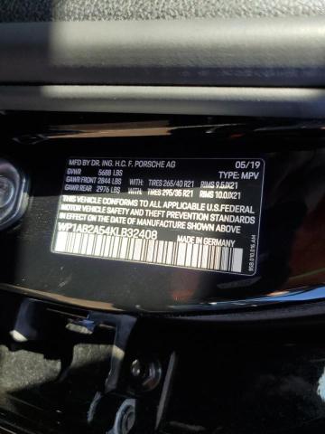Photo 10 from auction – 2019 PORSCHE MACAN S with VIN WP1AB2A54KLB32408