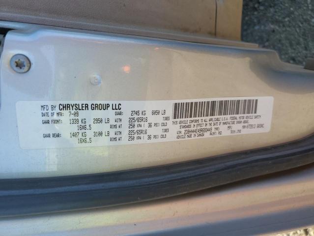 Photo 10 from auction – 2009 DODGE GRAND CARA with VIN 2D8HN44E49R693449