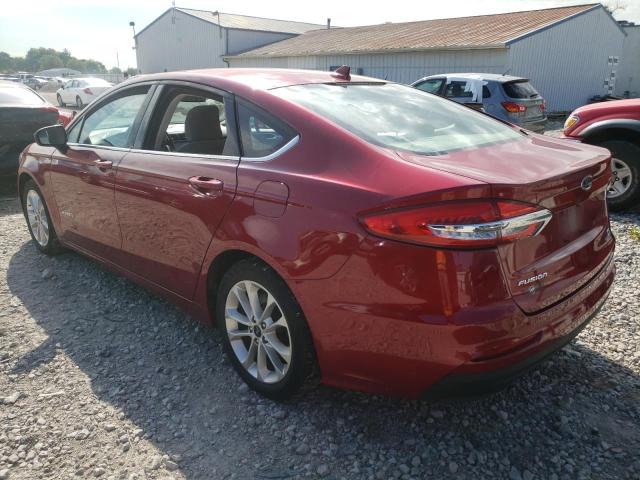 Photo 3 from auction – 2019 FORD FUSION SE with VIN 3FA6P0LU7KR241230