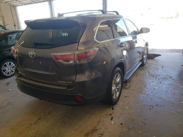 Foto 4 de la subasta – 2015 TOYOTA HIGHLANDER con VIN 5TDDKRFH8FS184509