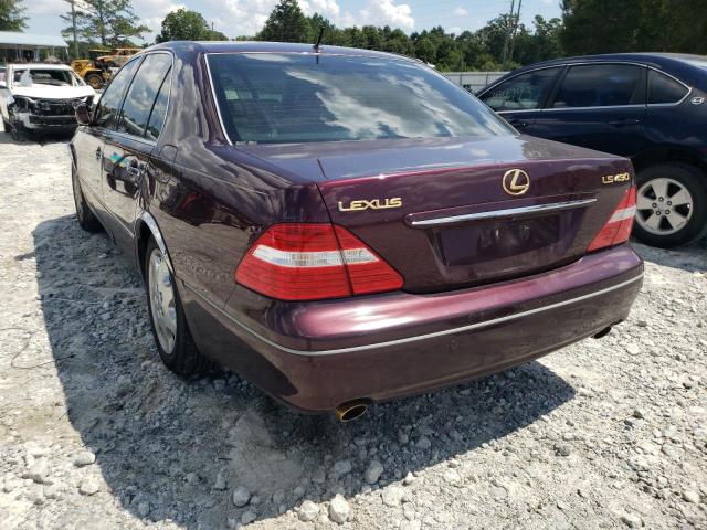 Photo 3 from auction – 2005 LEXUS LS 430 with VIN JTHBN36F950179006
