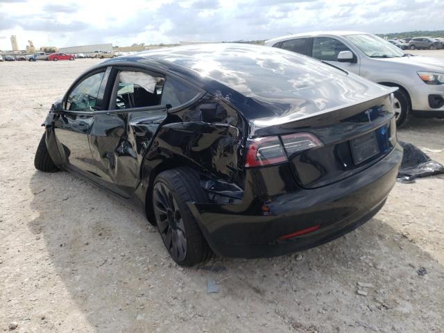 Photo 3 from auction – 2021 TESLA MODEL 3 with VIN 5YJ3E1EC3MF033976