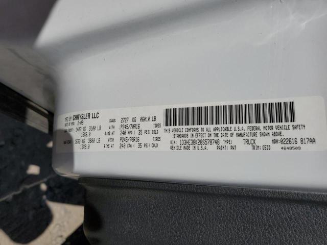Photo 10 from auction – 2008 DODGE DAKOTA SXT with VIN 1D3HE38K28S578748