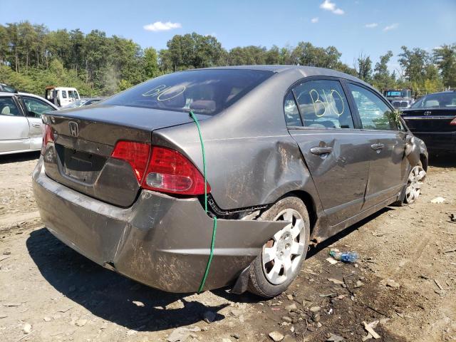 Photo 4 from auction – 2008 HONDA CIVIC LX with VIN 2HGFA16568H312378