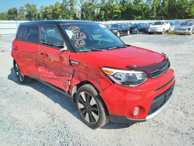KIA SOUL + 2017 with VIN KNDJP3A57H7440893 - Photo from auction