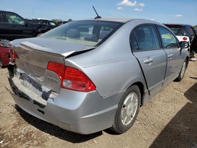 Photo 4 from auction – 2008 HONDA CIVIC HYBR with VIN JHMFA36218S006857