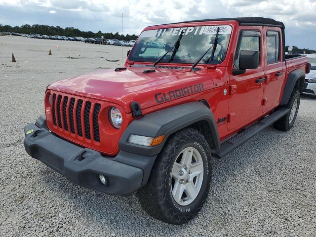 Photo 2 from auction – 2020 JEEP GLADIATOR with VIN 1C6HJTAG2LL131468