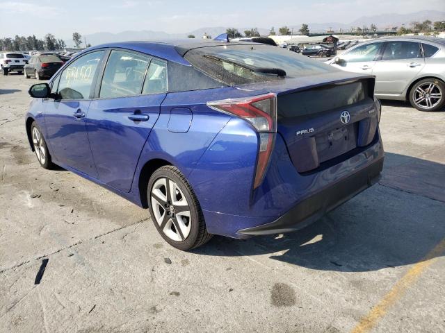 Photo 3 from auction – 2016 TOYOTA PRIUS with VIN JTDKARFU1G3523606
