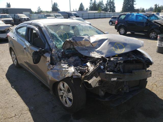 HYUNDAI ELANTRA SE 2016 with VIN 5NPDH4AEXGH780985 - Photo from auction