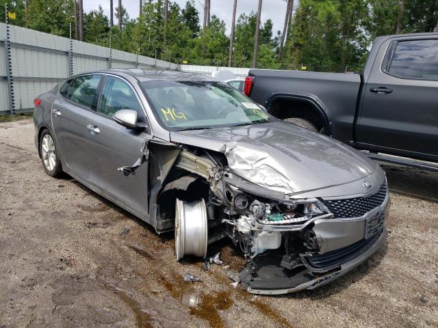 KIA OPTIMA EX 2016 with VIN 5XXGU4L35GG034332 - Photo from auction