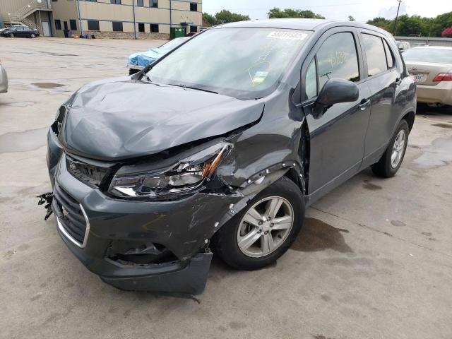 Photo 2 from auction – 2020 CHEVROLET TRAX LS with VIN 3GNCJKSB2LL273346