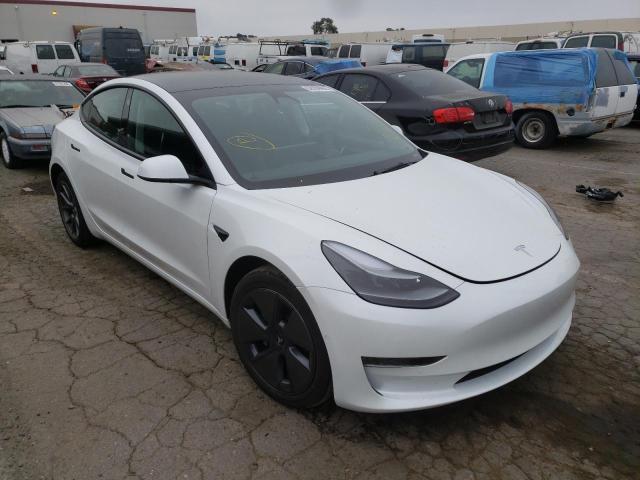 TESLA MODEL 3 2022 with VIN 5YJ3E1EA3NF309718 - Photo from auction